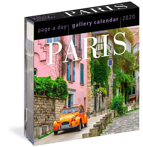 Paris Page A Day Gallery Calendar 2019