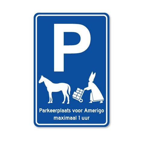 parkeerbord uitleg