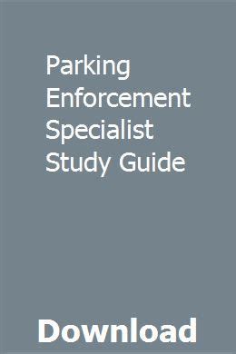 Download Parking Enforcement Specialist Study Guide 