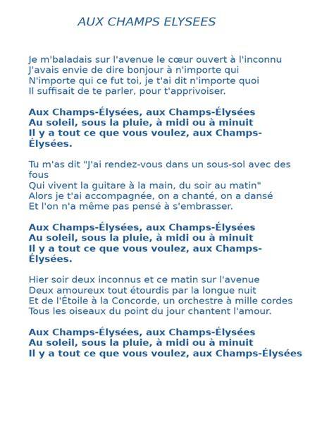 Paroles De Joe Dassin L'été Indien