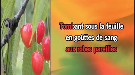 Paroles Le Temps Des Cerises