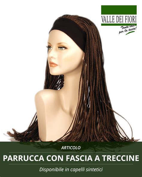 parrucca treccine donna