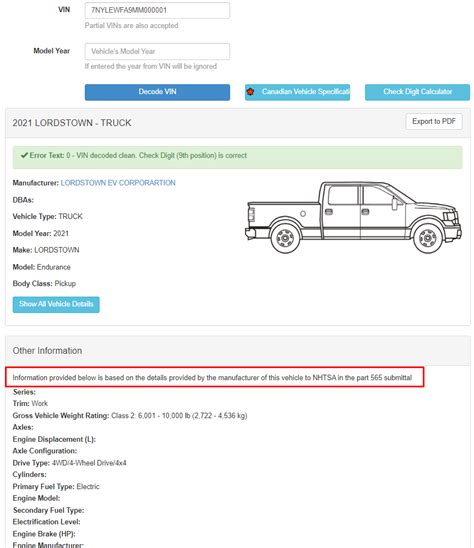 Download Part 565 Nhtsa Vin Coding Data Elements 2017 Model Year 