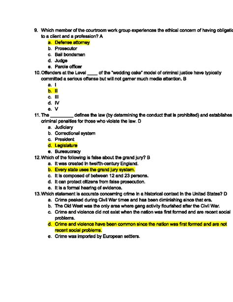 Download Part Ii Answer Key To Chapter Tests 