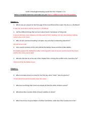 Full Download Part One Chapter 1 Questions And Answers 