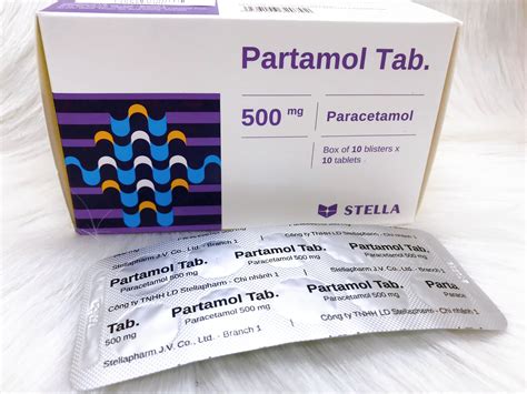 partamol tab | Thuc Partamol cng dng cch dng v