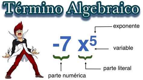 Partes De Un Termino Algebraico