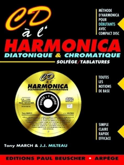 partition cd a l harmonica j j milteau