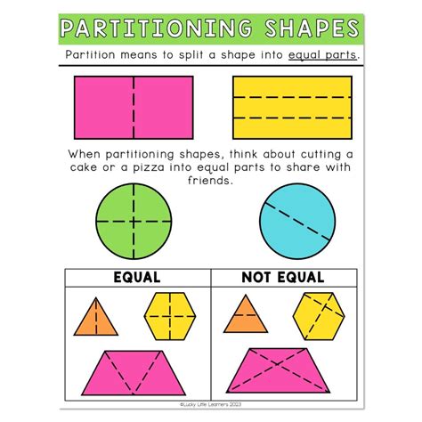 Partitioning Into Fractions By Folding Shapes And With Fraction Shapes 14 - Fraction Shapes 14