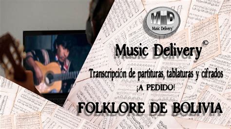 Partituras Folklore Bolivia