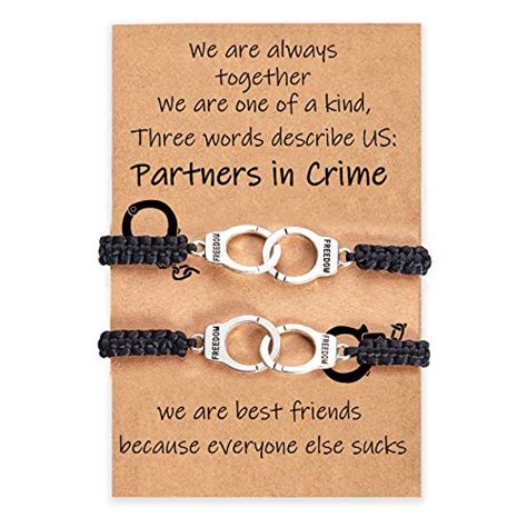 partner in crime bracelets