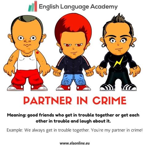 partner in crime in spanish meaning