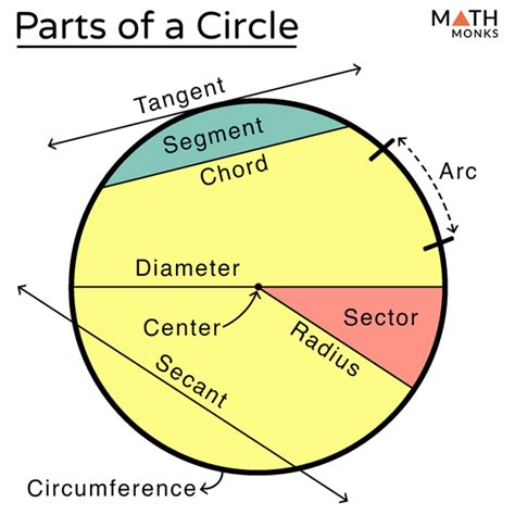 Parts Of A Circle A Transum Worksheet Parts Of Circles Worksheet - Parts Of Circles Worksheet