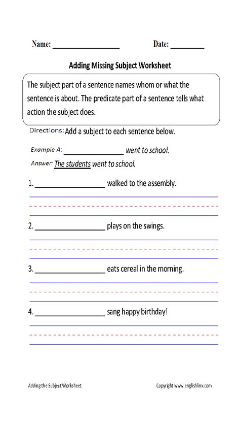 Parts Of A Sentence Worksheet   Sentence Structure 1 English Esl Worksheets Pdf Amp - Parts Of A Sentence Worksheet