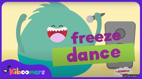 Party Freeze Dance Song The Kiboomers Preschool Songs Kindergarten Dance - Kindergarten Dance