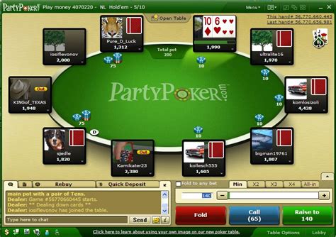 party poker online casino nj gpip belgium