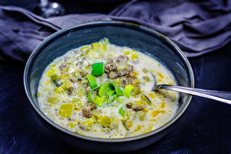 party suppe mit hackfleisch