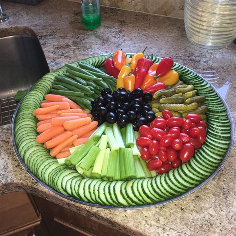 Party Vegetable Tray Ideas