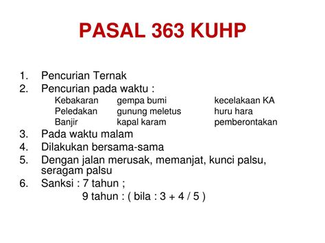 pasal 363