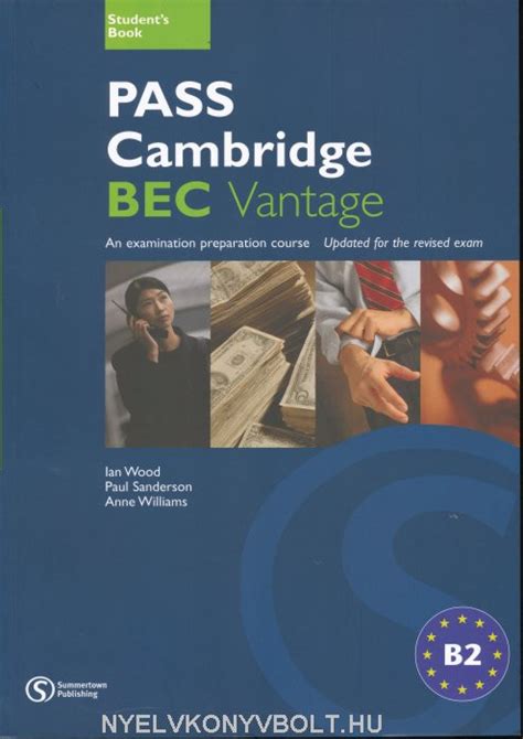 pass cambridge bec vantage student