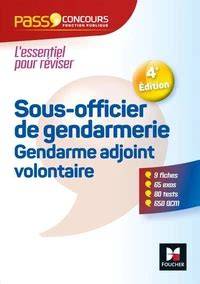 pass concours sous officier de gendarmerie gendar