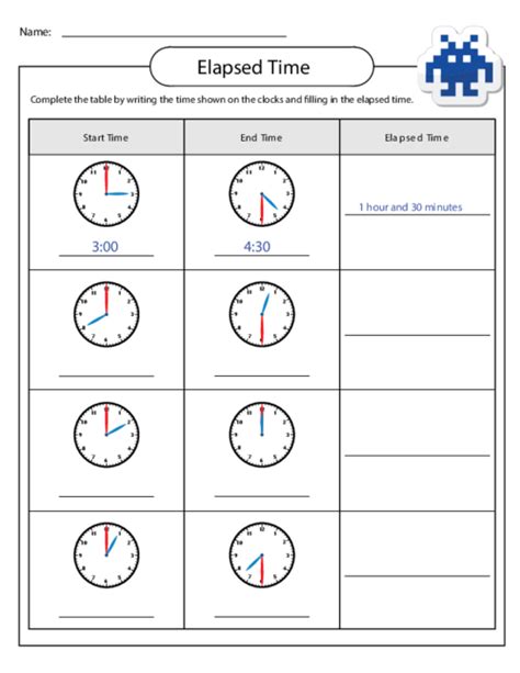 Passing Time 2nd Grade Elapsed Time Worksheets Fifth Grade Elapsed Time Worksheet - Fifth Grade Elapsed Time Worksheet