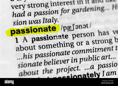 passionate meaning