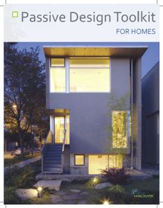 Full Download Passive Design Toolkit Vancouver 