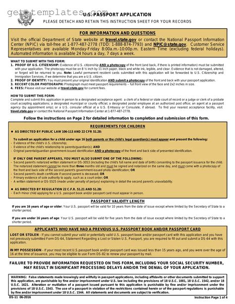 passport application utah
