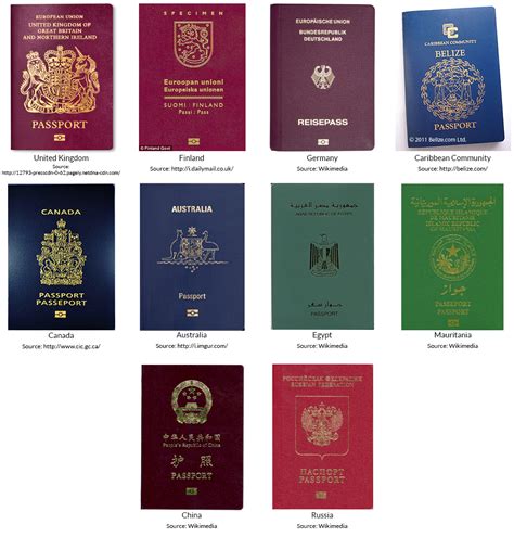 Passport Cover Background Color