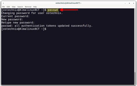 Password Linux Change