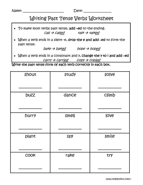 Past Tense Verbs 2nd Grade   Writing Irregular Verbs Worksheets K5 Learning - Past Tense Verbs 2nd Grade