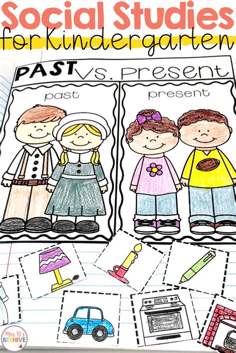 Past Vs Present Kindergarten Teaching Resources Tpt Past Present Kindergarten Worksheet - Past Present Kindergarten Worksheet