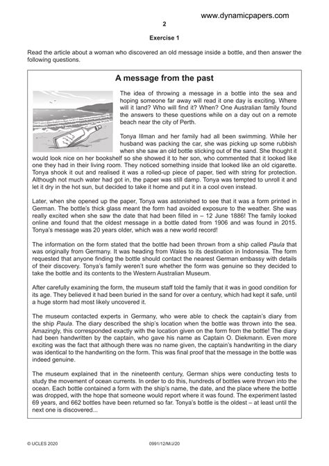 Read Past Paper Igcse English Second Language Vegrus 