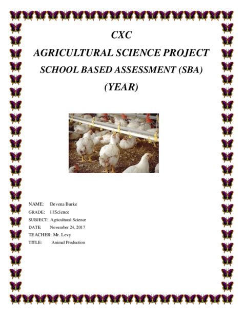 Download Past Papers Agriculture Science For Cxc 