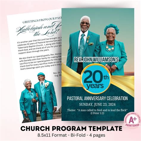Pastor Anniversary Programs
