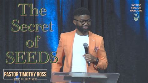 Pastor Timothy Ross