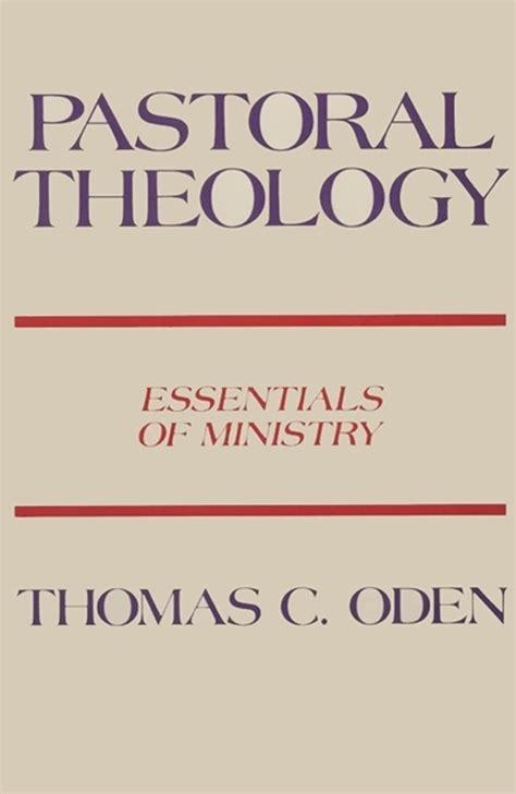 Full Download Pastoral Theology Essentials Of Ministry 