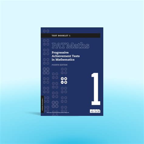 pat maths test booklet