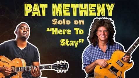 pat metheny here to stay pdf
