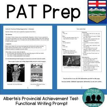 pat writing examples for grade 6
