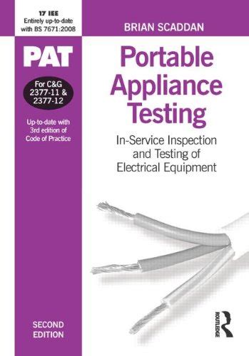Download Pat Portable Appliance Testing In Service Inspection And 