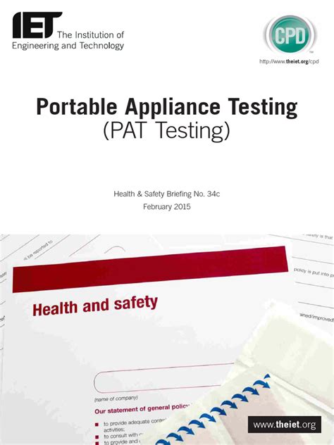 Full Download Pat Testing Guide 