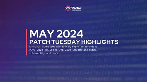Patch Tuesday May 2024