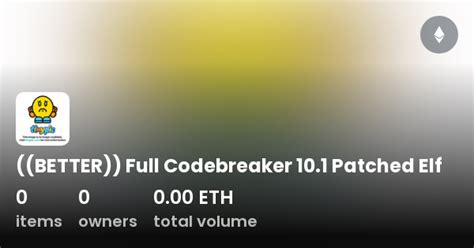 patched codebreaker 10.1 elf