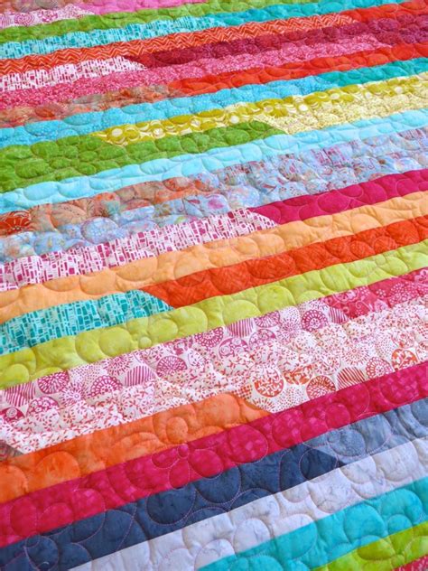 Patchwork Avec Des Jelly Rolls
