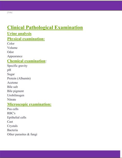 Pathology Notes Pdf
