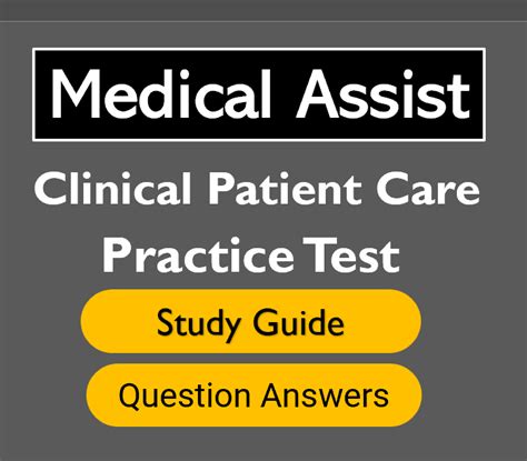 Patient Care Assistant Test