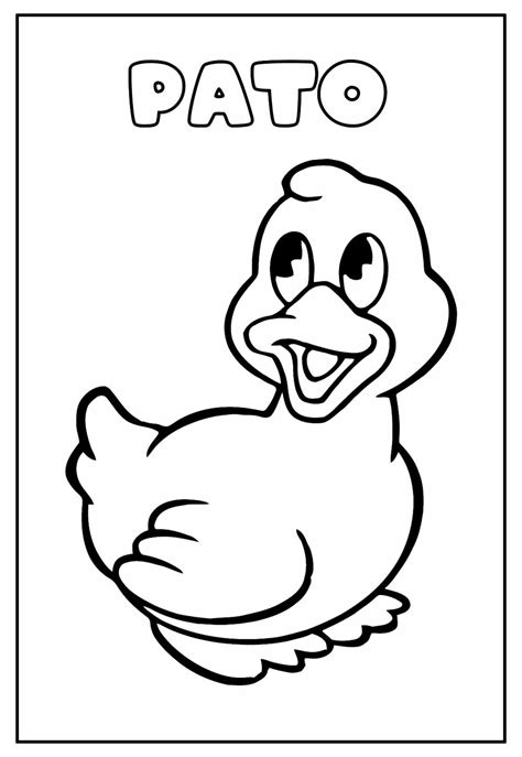 Pato Para Imprimir