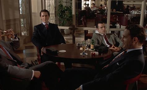Patrick Bateman Handshake Table